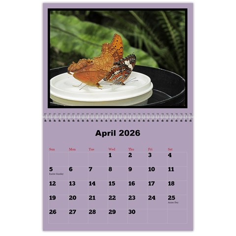 Classic 2026 Calendar (large Numbers) By Deborah Apr 2026