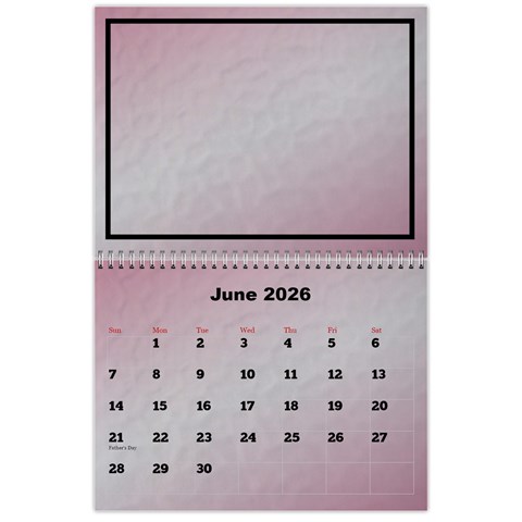Classic 2026 Calendar (large Numbers) By Deborah Jun 2026
