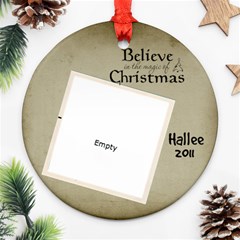 Hallee - Ornament (Round)