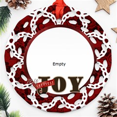 aunt Mary - Ornament (Round Filigree)