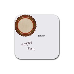 Everlasting Autumn Dots Coaster - Rubber Coaster (Square) Everlasting Autumn Dots Coaster - Rubber Coaster (Square)