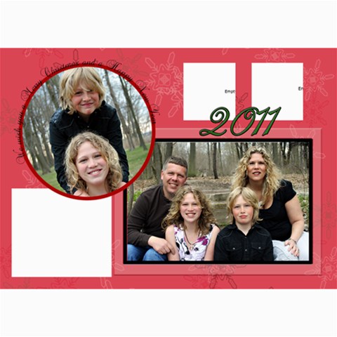 Jandc Christmas Card By Patricia W 7 x5  Photo Card - 5