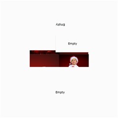Merry Christmas 4x8 Photo Card (red)