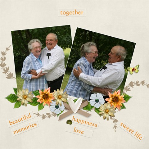 Family Mothers Day 2011 By Gayla Holmes Hardaway 12 x12  Scrapbook Page - 10