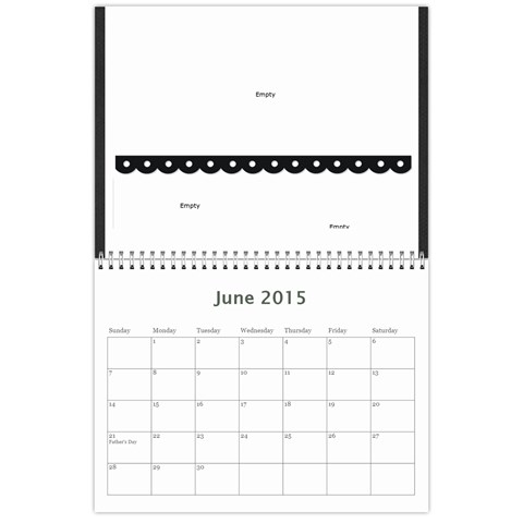 2015 Family Calendar By Martha Meier Jun 2015