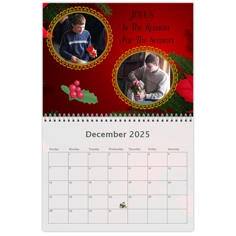 2025 Ring Family Calendar By Kim Blair Dec 2025