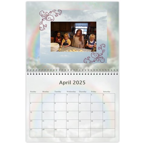 2025 Ring Family Calendar By Kim Blair Apr 2025