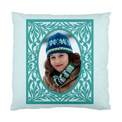 blue frame cushion (5 styles) - Standard Cushion Case (One Side) blue frame cushion (5 styles) - Standard Cushion Case (One Side)