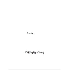Family Stationery - Greeting Card 4.5  x 6 