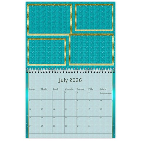 Our Family 2026 (any Year) Calendar By Deborah Jul 2026