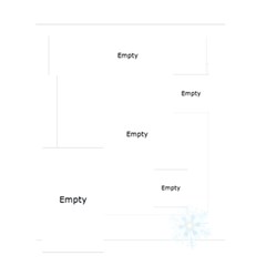 merry christmas - Greeting Card 5 x 7 merry christmas - Greeting Card 5 x 7