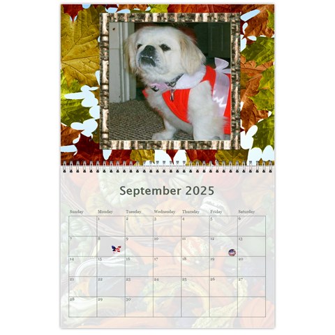 2025 Memory  Calendar By Kim Blair Sep 2025