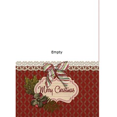 Greeting Card 5 x 7 - Merry Christmas 3 Greeting Card 5 x 7 - Merry Christmas 3