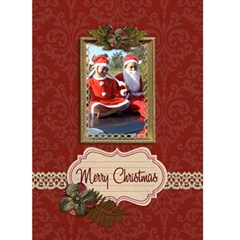 Greeting Card 5 x 7 - Merry Christmas Greeting Card 5 x 7 - Merry Christmas