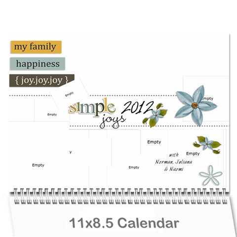 Calender Project 2012 By Juliana Gunardi Cover