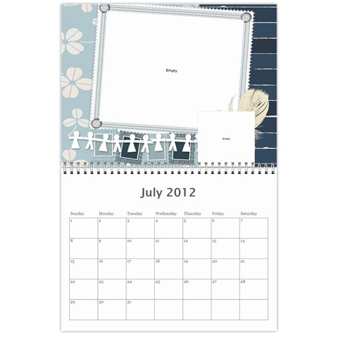 Calender Project 2012 By Juliana Gunardi Jul 2012
