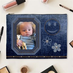 Deluxe Denim XL Cosmetic Bag (7 styles) - Cosmetic Bag (XL) Deluxe Denim XL Cosmetic Bag (7 styles) - Cosmetic Bag (XL)