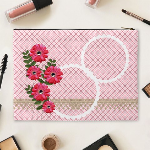 Cosmetic Bag (xl): Lover s Lane By Jennyl Back