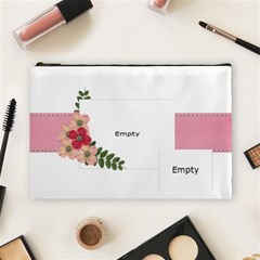 Cosmetic Bag (Large) : Pink Love Cosmetic Bag (Large) : Pink Love