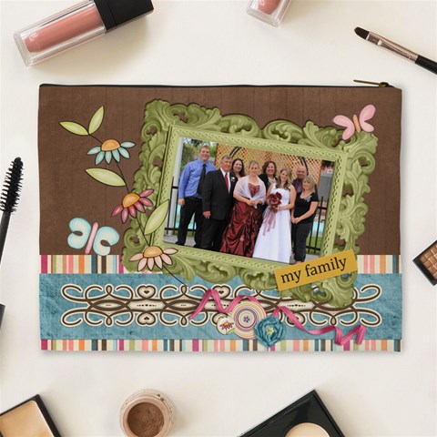 Xl Makeup Bag By Digitalkeepsakes Back