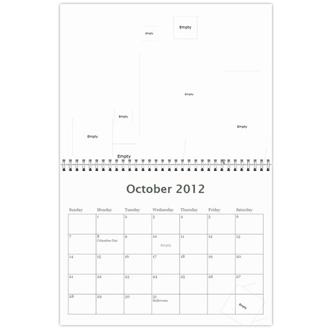 Calendar Yasen 2012 By Boryana Mihaylova Oct 2012