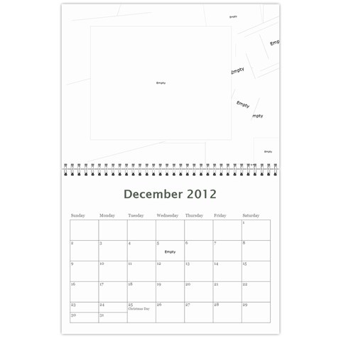 Calendar Yasen 2012 By Boryana Mihaylova Dec 2012