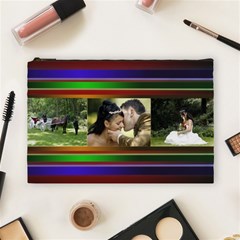 Stripes 2 Large Cosmetic Bag (7 styles) - Cosmetic Bag (Large) Stripes 2 Large Cosmetic Bag (7 styles) - Cosmetic Bag (Large)