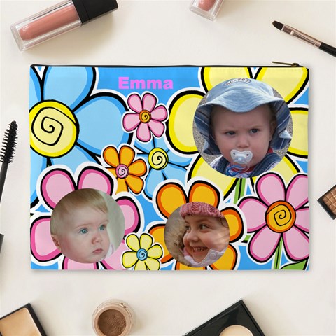 Little Petal Xl Cosmetic Bag By Deborah Back