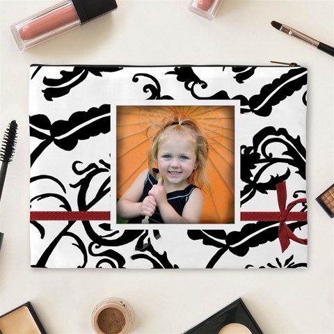 Xl Cosmetic Bag By Amanda Bunn By Amanda Bunn Back