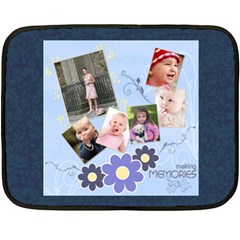 Serenity Blue Mini Fleece Blanket (4 styles) - 35 x27 Fleece Blanket (Mini) Serenity Blue Mini Fleece Blanket (4 styles) - 35 x27 Fleece Blanket (Mini)