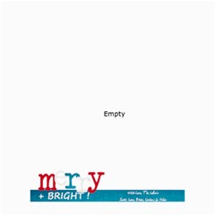 Merry & Bright Christmas Card - 5  x 7  Photo Cards