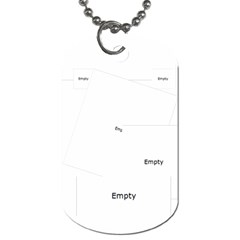 halloween - Dog Tag (One Side)