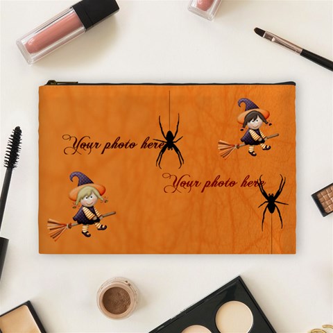 Halloween Cosmetic Bag (l) By Elena Petrova Front