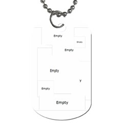 halloween - Dog Tag (One Side)