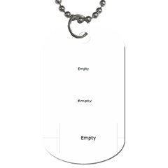 artistic - dog tag - Dog Tag (One Side)