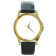 ASL watch - Round Gold Metal Watch