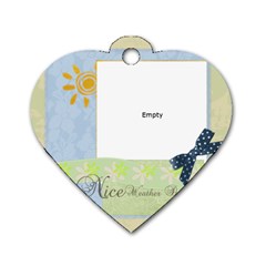 all kids - Dog Tag Heart (Two Sides)