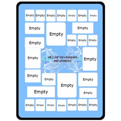 grandma blanket - 80  x 56  Fleece Blanket (Large)