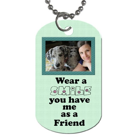 Friendship Dog Tag (2 Sided) By Deborah Back