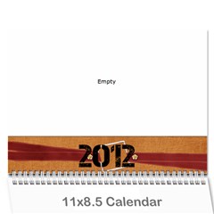 Kathy s 2012 Calender - Wall Calendar 11  x 8.5  (12-Months)