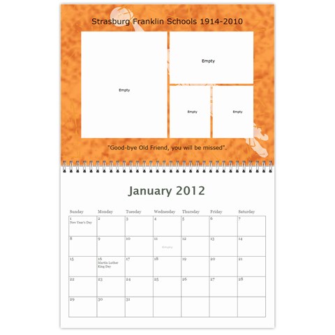 Kathy s 2012 Calender By Linda Ward Jan 2012