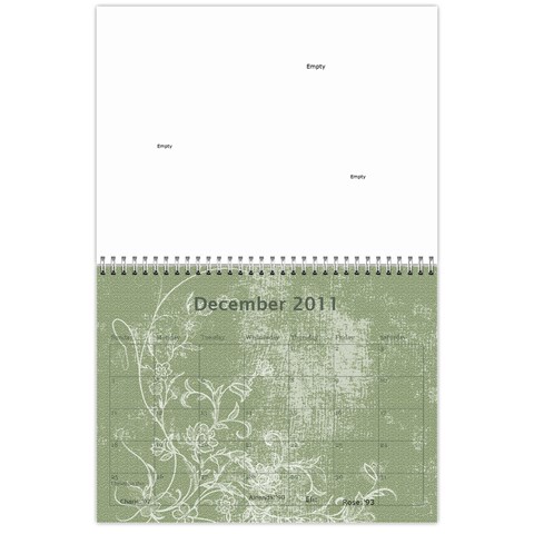 Calender Expirment By Charis Balyeat Dec 2011