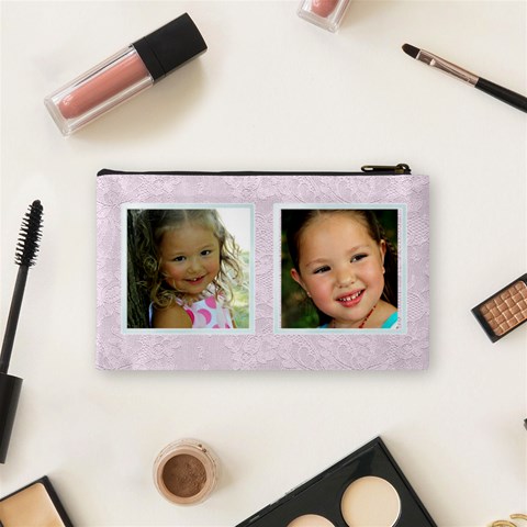 Princesses Cosmetic Bag By Patricia W Back