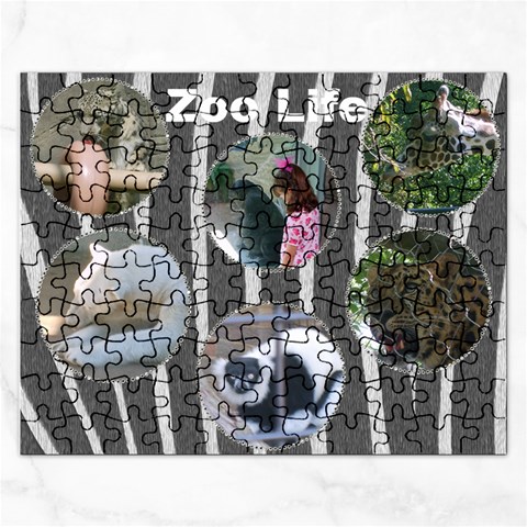 Fall Zoo Life Puzzle By Kim Blair Front