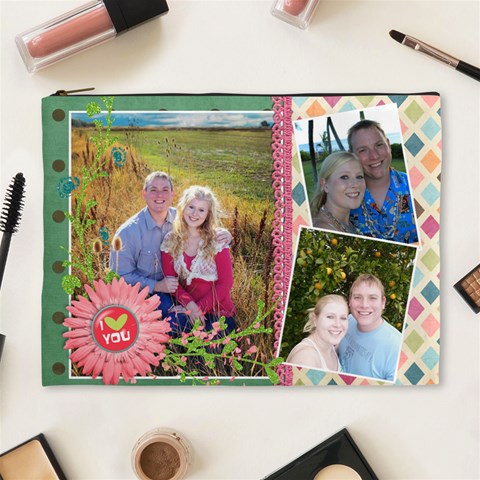 Xl Makeup Bag By Digitalkeepsakes Front