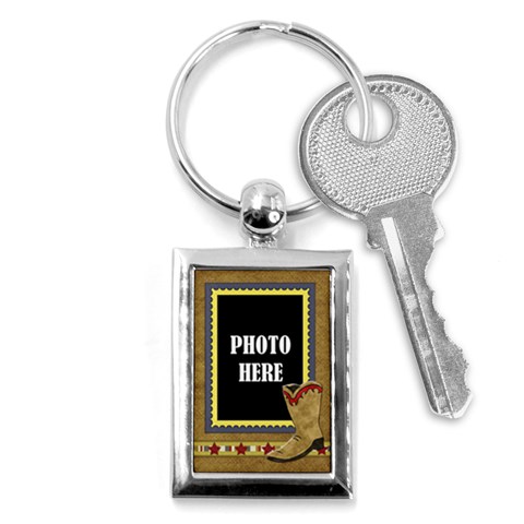Lone Star Holiday Key Chain 2 By Lisa Minor Front