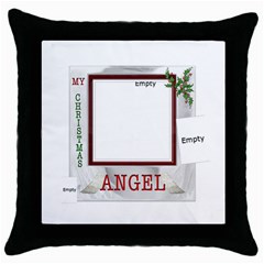 My Christmas Angel Throw Pillow case (5 styles) - Throw Pillow Case (Black) My Christmas Angel Throw Pillow case (5 styles) - Throw Pillow Case (Black)