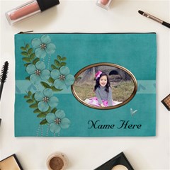 XL Cosmetic Case: Big Flowers9 - Cosmetic Bag (XL)