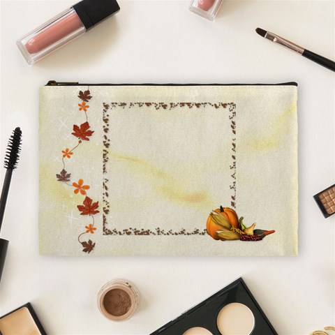 Autumn Cosmetic Bag (l) By Elena Petrova Front