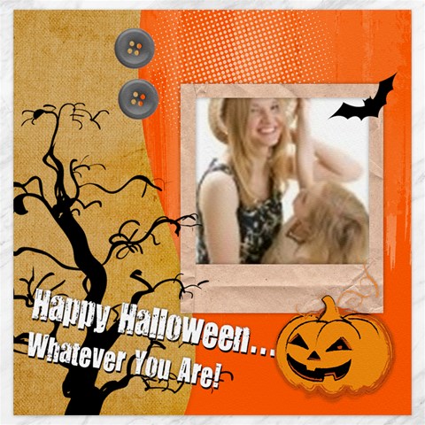 Halloween By Joely 19 x19.27  Canvas - 1